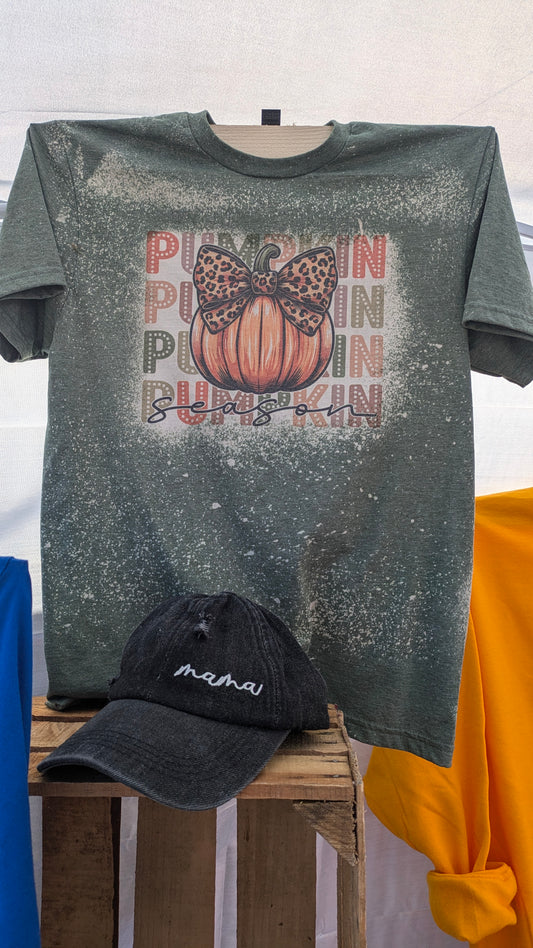 Pumpkin Season bleached