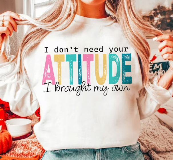 I Don't Need Your Attitude