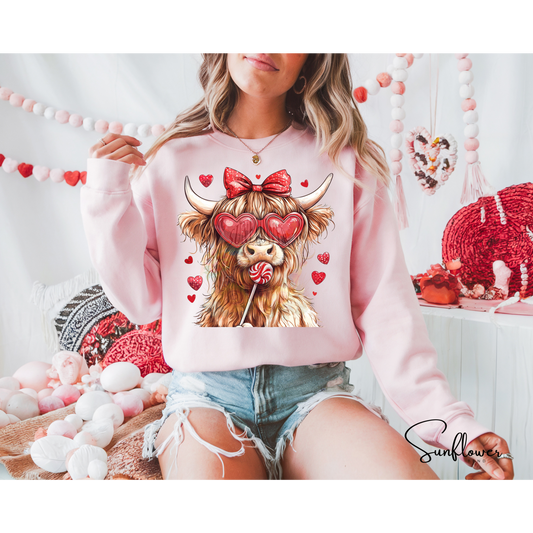 Valentines Highland Cow