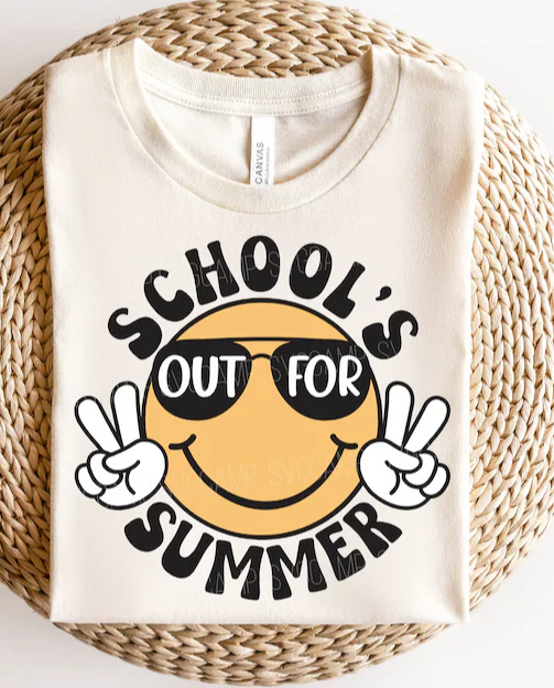 Schools Out Peace Sign