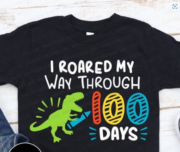 I Roared My Way Through 100 Days