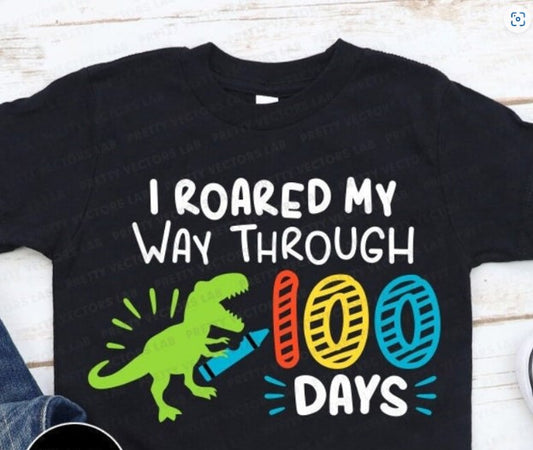I Roared My Way Through 100 Days