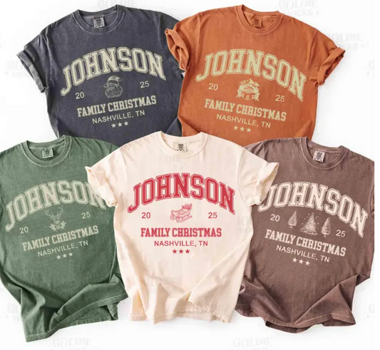 Custom Family Christmas