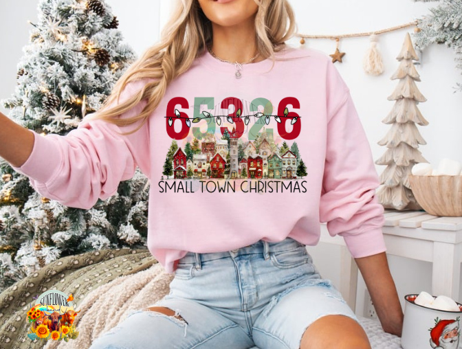 Small Town Christmas Custom Zipcode